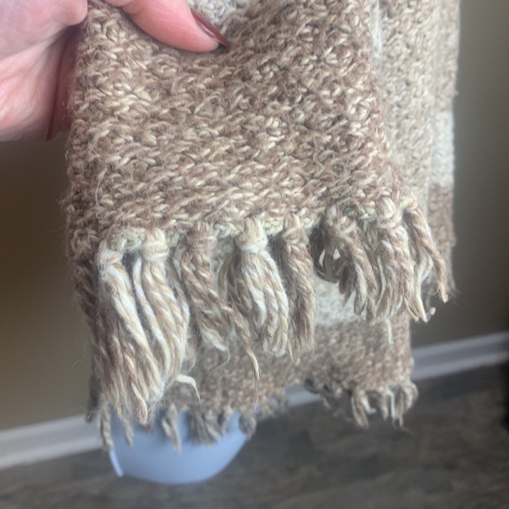 Color Block Button Up Sweater - image 5